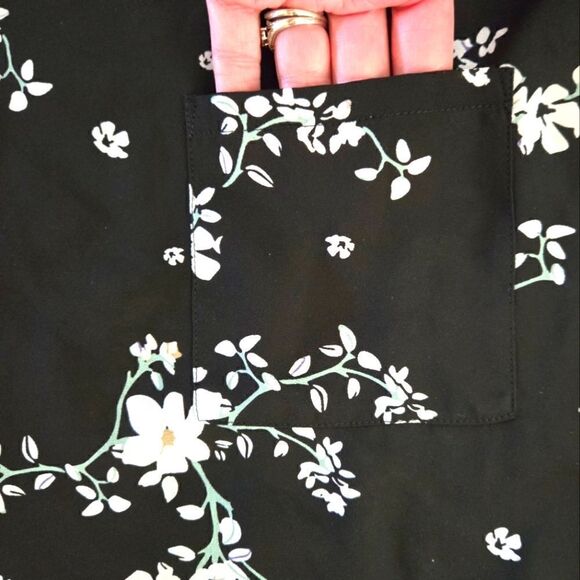 EC MIX BY 41HAWRHORN FLORAL DRESS WITH POCKET SZ. M - Picture 2 of 5